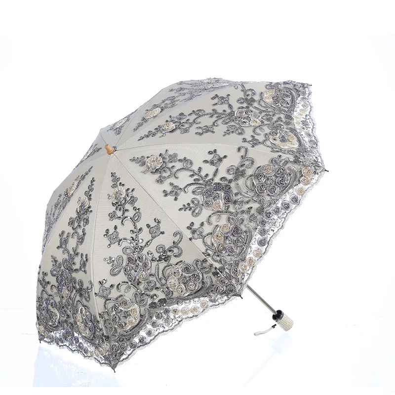 Folding umbrella umbrellas rain women folding UV protection Embroider umbrella Fashion lace bumbershoot fashion Lace umbrellas
Folding umbrella umbrellas rain women folding UV protection Embroider umbrella Fashion lace bumbershoot fashion Lace umbrellas