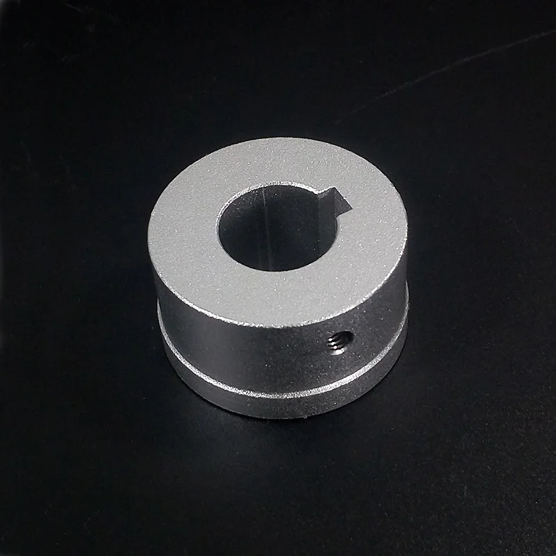 10mm Key hub for 127mm Aluminum single Omni wheel 18042 
10mm Key hub for 127mm Aluminum single Omni wheel 18042