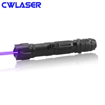 CWLASER 2-in-1 405nm Handheld Violet-Blue Laser Pointer With Star Patterns Cap and Clip (Black)
CWLASER 2-in-1 405nm Handheld Violet-Blue Laser Pointer With Star Patterns Cap and Clip (Black)