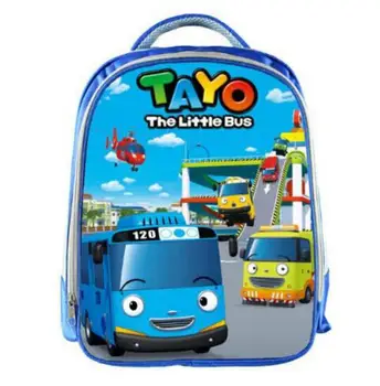 TAYO Bus Blue School Bags for Teenagers Cartoon Cars 13inch 3D Printing Boys Girls Children Kids School Bag
TAYO Bus Blue School Bags for Teenagers Cartoon Cars 13inch 3D Printing Boys Girls Children Kids School Bag