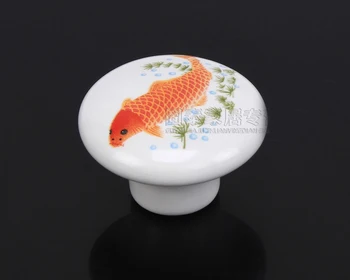 Fish printed Ceramic Door Knob For Cupboard/Cabinet/Bathroom/Drawer Great Furniture Ornaments For Nursery/Baby Room
Fish printed Ceramic Door Knob For Cupboard/Cabinet/Bathroom/Drawer Great Furniture Ornaments For Nursery/Baby Room
