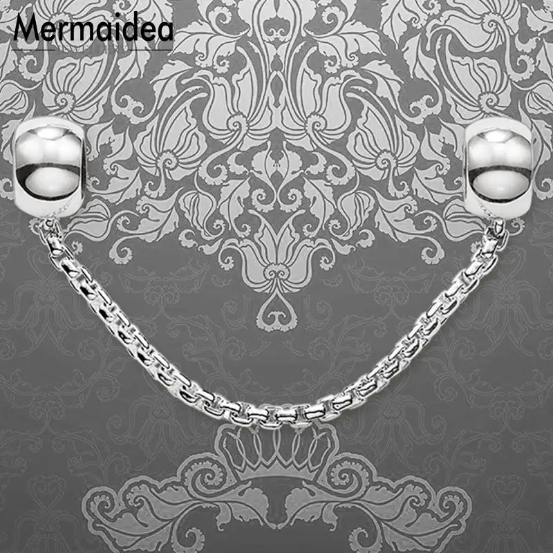 DIY Beads Safety Chain Classic Fashion Silver Jewelry Trendy Gift For Women Men Boy Girl Fit Bracelets Necklace 2019 New
DIY Beads Safety Chain Classic Fashion Silver Jewelry Trendy Gift For Women Men Boy Girl Fit Bracelets Necklace 2019 New