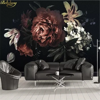 beibehang Custom photo wallpaper for walls Modern minimalistic black peony lily flowers mural wallpaper bedroom 3D wall paper
beibehang Custom photo wallpaper for walls Modern minimalistic black peony lily flowers mural wallpaper bedroom 3D wall paper