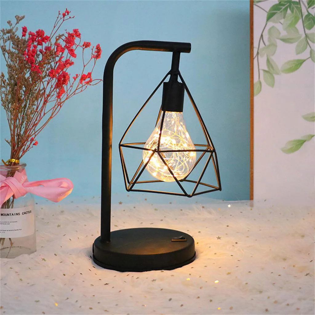 Night Lamp Nordic Style Iron Wire LED Blub Night Light Table Lamp Home Bedroom Dec Night Light Luminaria Lamps Lampe Waterproof
Night Lamp Nordic Style Iron Wire LED Blub Night Light Table Lamp Home Bedroom Dec Night Light Luminaria Lamps Lampe Waterproof