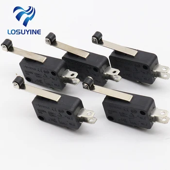 10Pcs/lot New Micro Roller Long Handle Lever Arm Normally Open Close Limit Switch KW7-3 #S018Y# High Quality
10Pcs/lot New Micro Roller Long Handle Lever Arm Normally Open Close Limit Switch KW7-3 #S018Y# High Quality