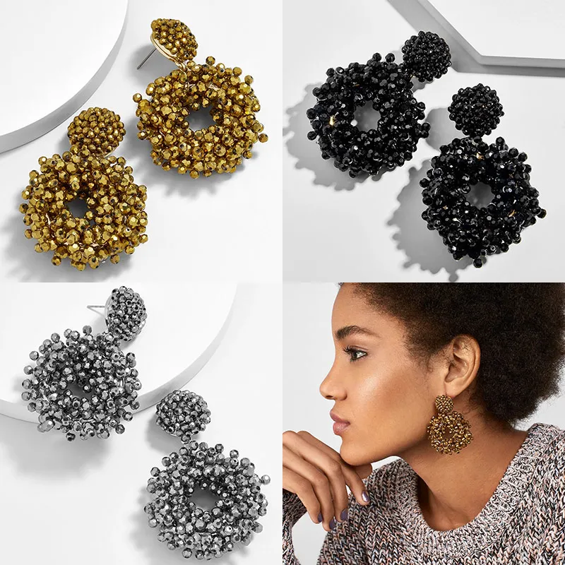 Miwens 5 Colors Beads Boho Drop Dangle Earrings Women Trendy Big Pendant Earring Female Wholesale Handmade Bijoux Jewelry A239
Miwens 5 Colors Beads Boho Drop Dangle Earrings Women Trendy Big Pendant Earring Female Wholesale Handmade Bijoux Jewelry A239