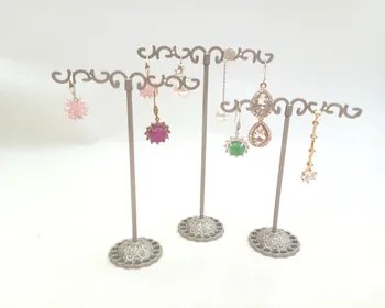 2017 3pcs/lot Set Of 3 Display Stand Holder Jewelry Display Earrings Necklaces Bracelets Showcase Stand Gray Libra Style
2017 3pcs/lot Set Of 3 Display Stand Holder Jewelry Display Earrings Necklaces Bracelets Showcase Stand Gray Libra Style