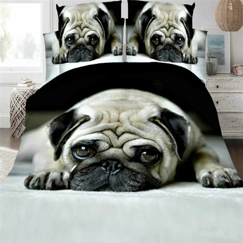 Bedding Set 3D Cute Dog Kittens Animals Simple Style 3pcs Family Children's Room Duvet Quilt Cover Set Bed Sheet Set Pillowcases
Bedding Set 3D Cute Dog Kittens Animals Simple Style 3pcs Family Children's Room Duvet Quilt Cover Set Bed Sheet Set Pillowcases