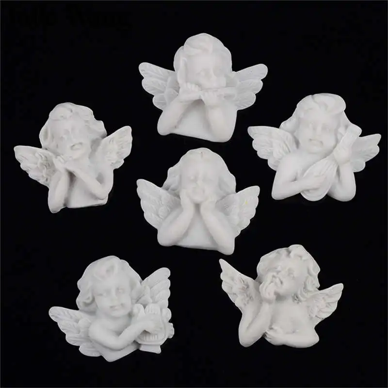 Julie Wang 6PCS Resin Baroque Angel White Charms Cabochon Mixed Styles Pendants Jewelry Making Accessory Home Phone Decor
Julie Wang 6PCS Resin Baroque Angel White Charms Cabochon Mixed Styles Pendants Jewelry Making Accessory Home Phone Decor