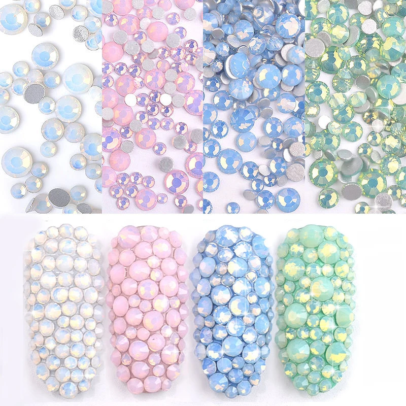 New Fashion 1pcs Glass Zircon Nail Art Decorations Snow Crystal Diamond Nail Rhinestones DIY Flat Bottom Drill Nail Accessories
New Fashion 1pcs Glass Zircon Nail Art Decorations Snow Crystal Diamond Nail Rhinestones DIY Flat Bottom Drill Nail Accessories