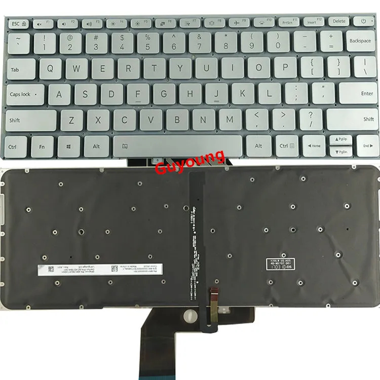 Backlit laptop US Keyboard for Xiaomi MI Air 13.3 inch 9Z.ND7BW.001 MK10000005761 490.09U07.0D01
Backlit laptop US Keyboard for Xiaomi MI Air 13.3 inch 9Z.ND7BW.001 MK10000005761 490.09U07.0D01