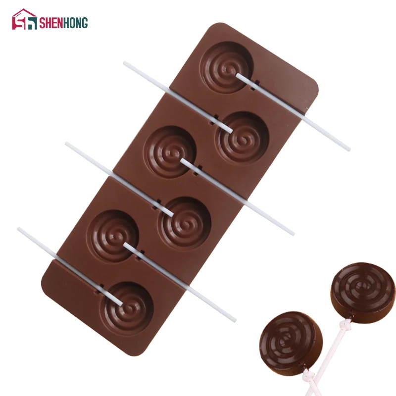 SHENHONG Home Bakery Mold Fondant Lollipop Chocolate Children Like Silicone Cake DIY Design Baking Cookie Mould Homemade
SHENHONG Home Bakery Mold Fondant Lollipop Chocolate Children Like Silicone Cake DIY Design Baking Cookie Mould Homemade
