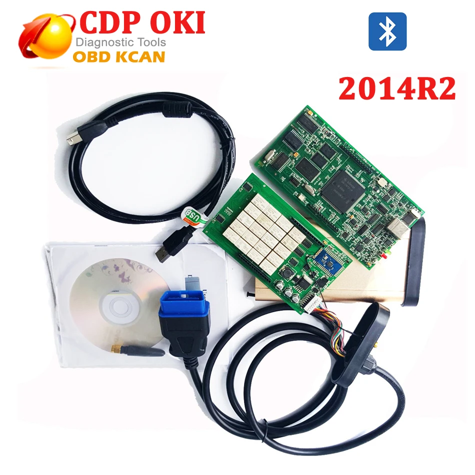 TCS CDP With OKI Chip Bluetooth CDP Pro Plus 2014 R2 Keygen OBDII Diagnostic Tool For Cars&Trucks Tcs Scanner MVDIAG NEW VCI
TCS CDP With OKI Chip Bluetooth CDP Pro Plus 2014 R2 Keygen OBDII Diagnostic Tool For Cars&Trucks Tcs Scanner MVDIAG NEW VCI