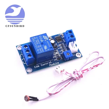 CFsunbird DC 12V Light Control Switch Photoresistor Relay Module Detection Sensor XH-M131
CFsunbird DC 12V Light Control Switch Photoresistor Relay Module Detection Sensor XH-M131