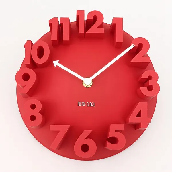Best Home Decor Creative Modern Art 3D Number Dome Round Wall Clocks, red 22.5 * 22.5 * 9cm
Best Home Decor Creative Modern Art 3D Number Dome Round Wall Clocks, red 22.5 * 22.5 * 9cm