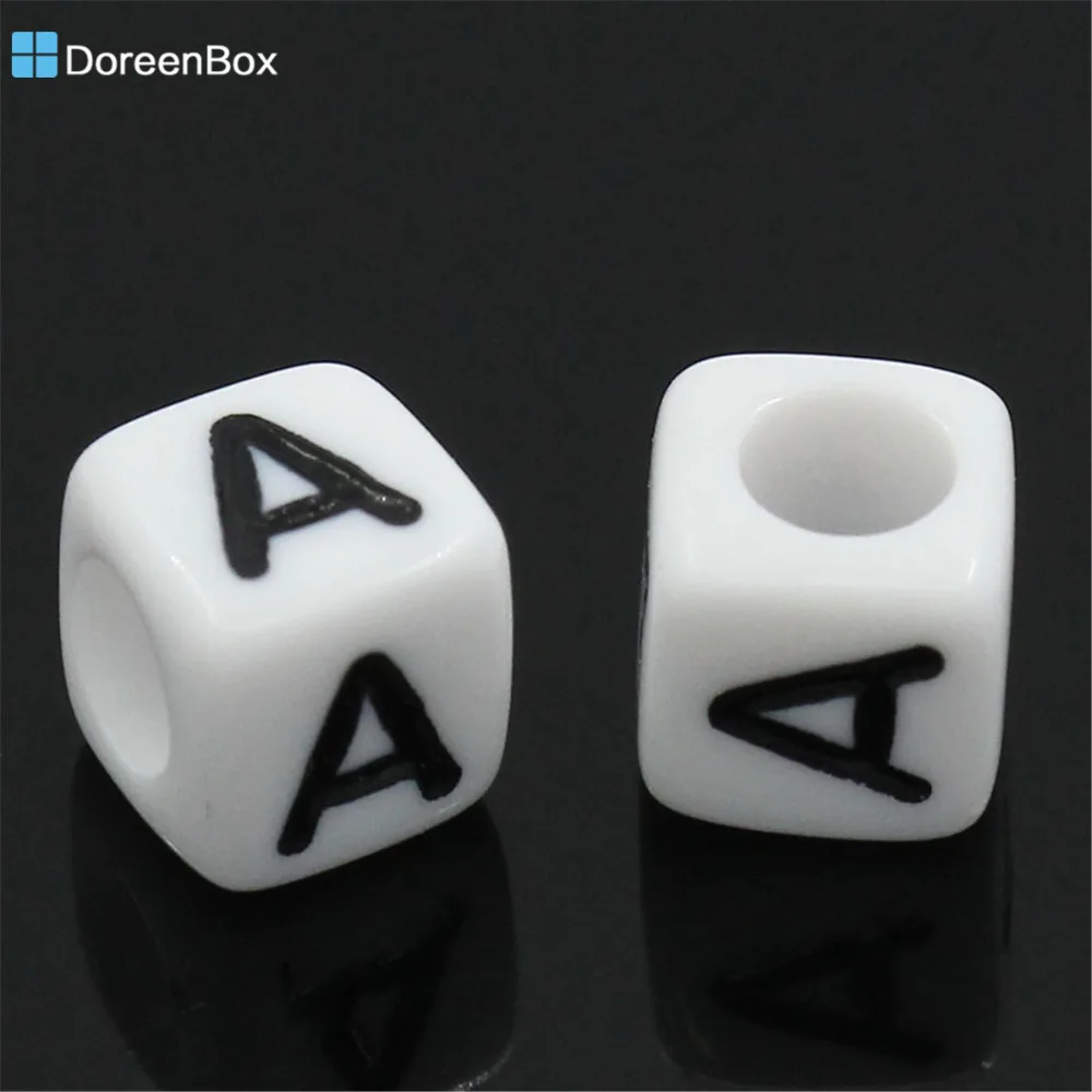 Doreen Box hot- Acrylic Spacer Beads Cube Alphabet/Letter "A" White 6x6mm,Hole:Approx 3.5mm,500PCs (B26934)
Doreen Box hot- Acrylic Spacer Beads Cube Alphabet/Letter "A" White 6x6mm,Hole:Approx 3.5mm,500PCs (B26934)