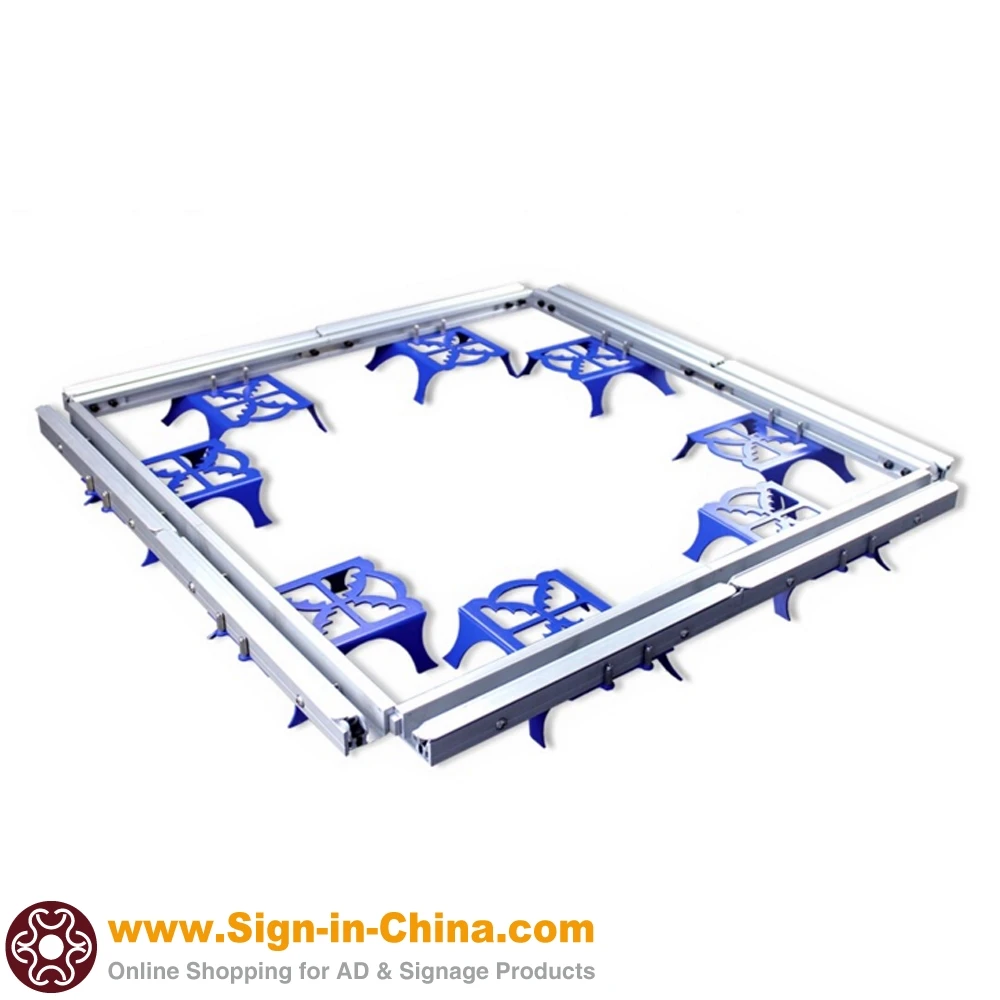 12*12inch Tensioning Screen Frame Portable Quality Aluminum Screen Frame Stretcher Stretch
12*12inch Tensioning Screen Frame Portable Quality Aluminum Screen Frame Stretcher Stretch