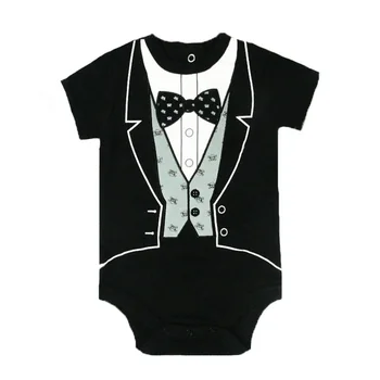 Summer Newborn Baby Clothes Romper 2017 Fashion Black Bow Print Girl Boy Baby Jumpsuit Summer Short sleeve Infant Baby Rompers
Summer Newborn Baby Clothes Romper 2017 Fashion Black Bow Print Girl Boy Baby Jumpsuit Summer Short sleeve Infant Baby Rompers