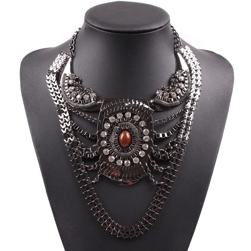 Fashion 2019 Exaggerated Style Multi-ethnic Women's Gold Color Chain Big Pendant Necklace Evening Dress Jewelry Free Shipping
Fashion 2019 Exaggerated Style Multi-ethnic Women's Gold Color Chain Big Pendant Necklace Evening Dress Jewelry Free Shipping