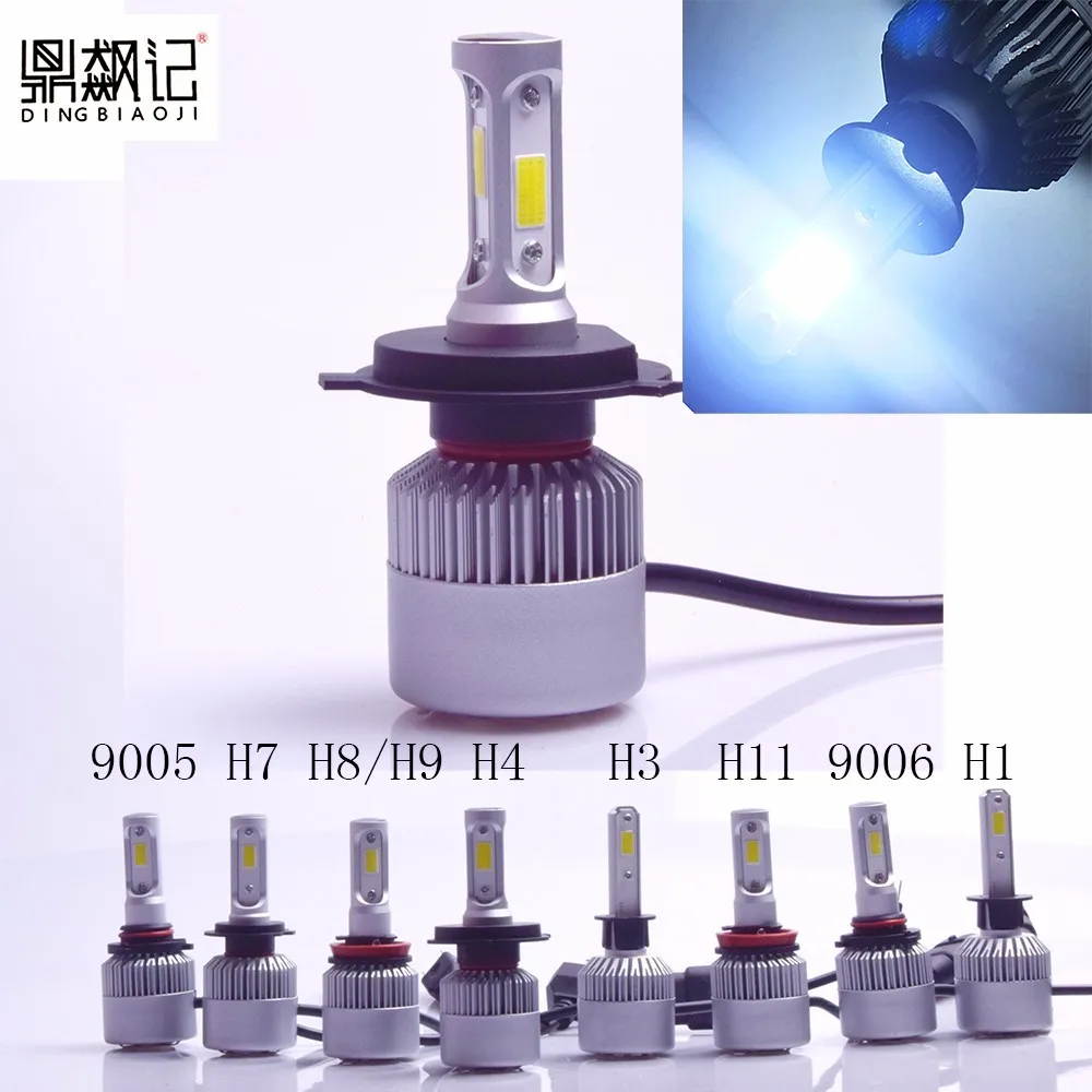 S2 H4 H7 H13 H11 H9 H8 H1 9005 9006 H3 9007 H27 COB 72W 8000LM Car LED Headlights Bulb Fog Light 6500K 12V 24V The cheapest
S2 H4 H7 H13 H11 H9 H8 H1 9005 9006 H3 9007 H27 COB 72W 8000LM Car LED Headlights Bulb Fog Light 6500K 12V 24V The cheapest