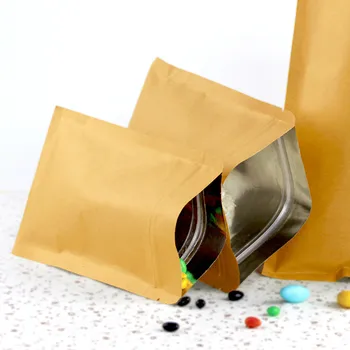 WincoPack Flat bottom kraft paper ziplock tea bag Recycle kraft paper coffee bean ziplock pouches
WincoPack Flat bottom kraft paper ziplock tea bag Recycle kraft paper coffee bean ziplock pouches