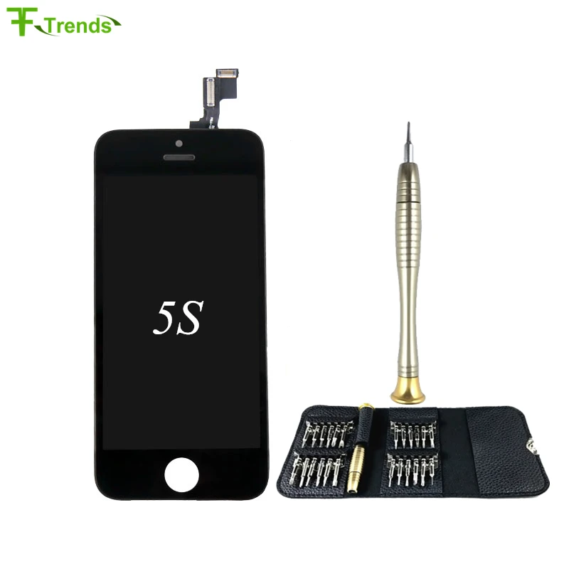 Fftrends Grade AAA 20pcs Display For iPhone 5C 5S 5 LCD digitizer touch screen display Assembly With 25 in One Repair Kit Free
Fftrends Grade AAA 20pcs Display For iPhone 5C 5S 5 LCD digitizer touch screen display Assembly With 25 in One Repair Kit Free