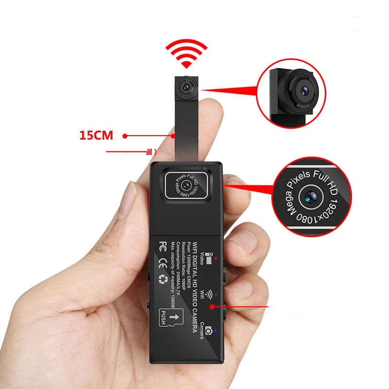 Wifi Micro Camera Mini Camera 1080P DVR Camcorder Pen Camera Motion Detection Recorder supports 128G tf card
Wifi Micro Camera Mini Camera 1080P DVR Camcorder Pen Camera Motion Detection Recorder supports 128G tf card