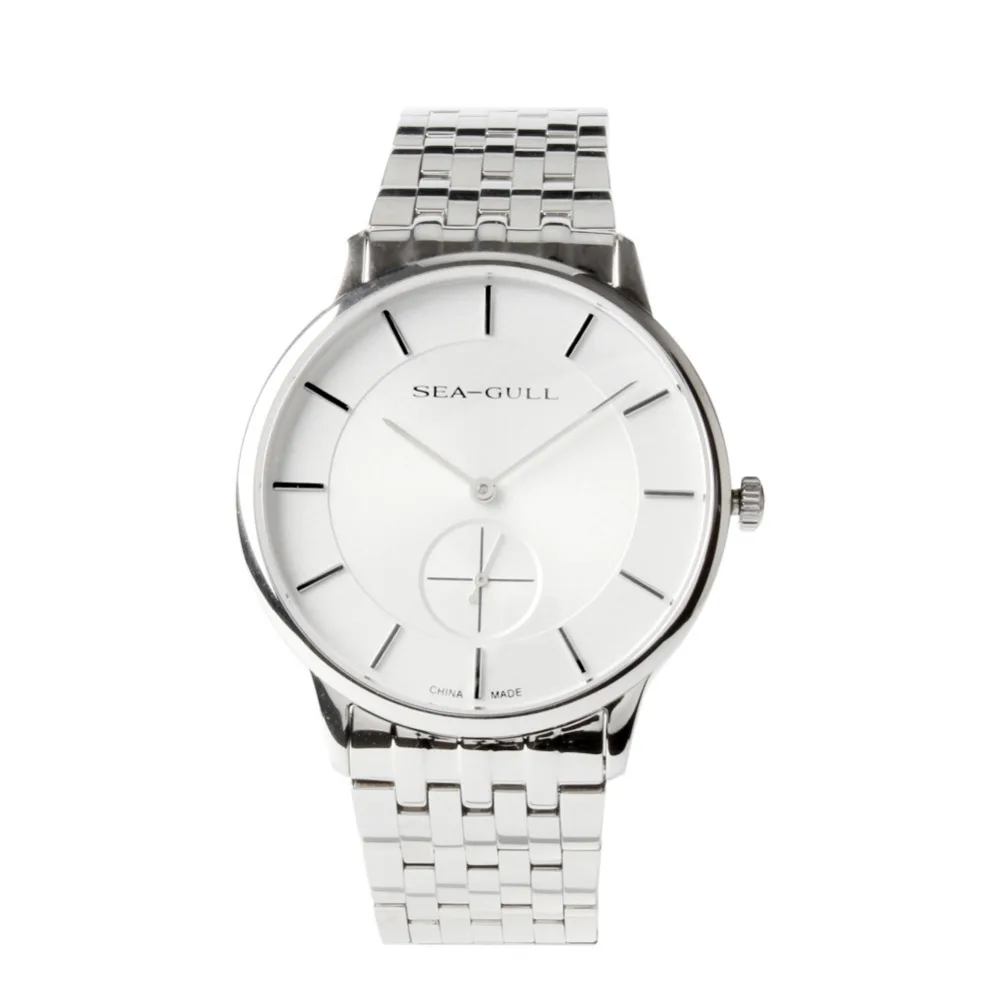 Seagull Ultra Thin 8MM Sea-Gull Small Second Hand Solid Case Back Mechanical Men's Business Watch 816.388
Seagull Ultra Thin 8MM Sea-Gull Small Second Hand Solid Case Back Mechanical Men's Business Watch 816.388
