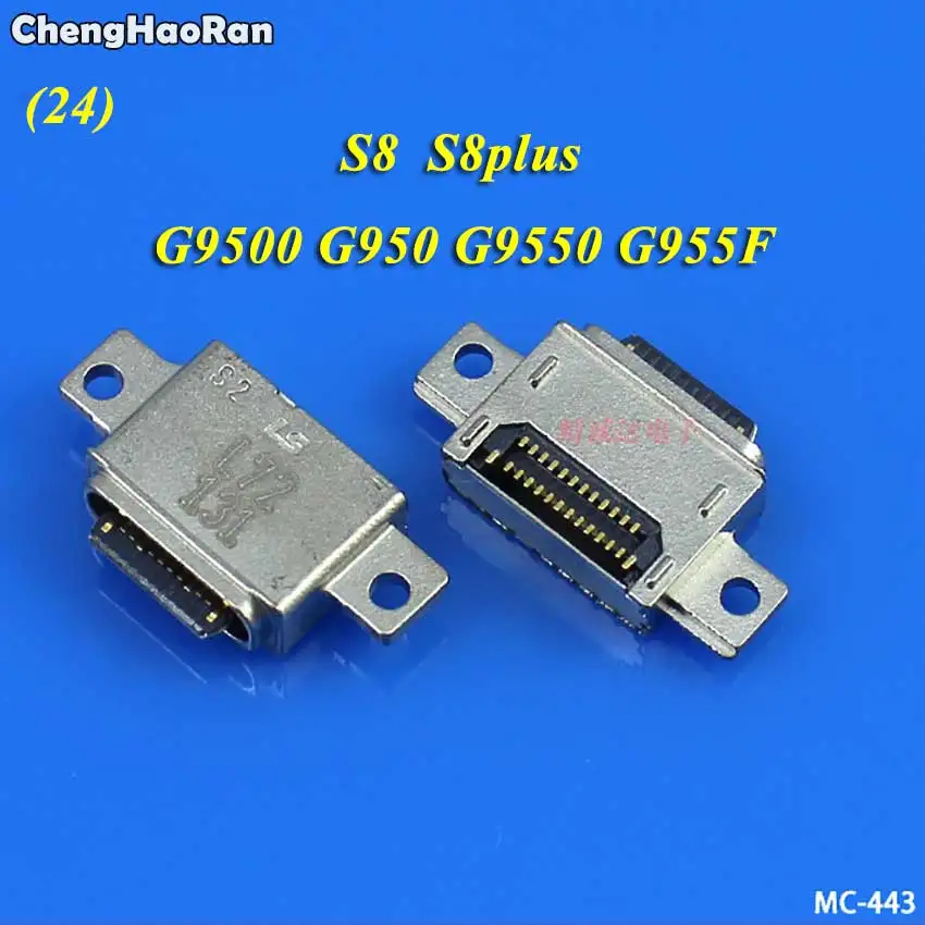 ChengHaoRan для Samsung I9100 S5570 I9300 J100 N9500 S5 S6 S8 Note 3 4 8 порт зарядки микро USB разъем Разъем
