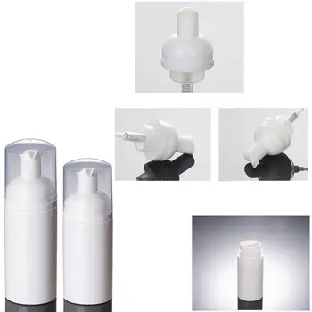 

100/150ml Empty Refillable Plastic Mousses Bottle Liquid Foaming Container Soap Dispenser Hand Pump Facial Cleanser Foamer