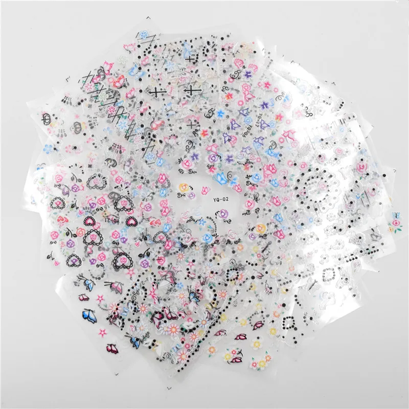 BELESHINY 50sheets Feather flower watermark 3d Beauty Sticker for Nails Decal Decorations Manicure Tips Beauty Nail Art Sticker 
BELESHINY 50sheets Feather flower watermark 3d Beauty Sticker for Nails Decal Decorations Manicure Tips Beauty Nail Art Sticker