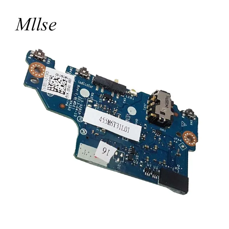 Free Shipping Original For Dell XPS 12 9Q33 Audio Jack IO Circuit Power Button Board with Cable LS-9261P 63XND 009YCY 063XND
Free Shipping Original For Dell XPS 12 9Q33 Audio Jack IO Circuit Power Button Board with Cable LS-9261P 63XND 009YCY 063XND
