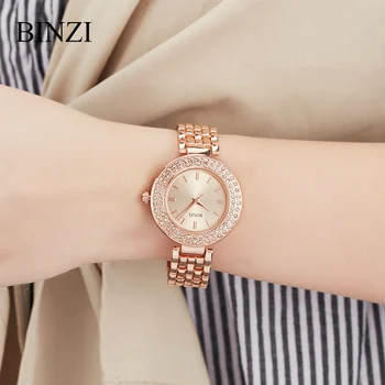 Zegarek Damski Luxury Women Crystal Watches Fashion Rose Gold Ladies Diamond Bracelet Clock Female Stainless Steel Wrist Watches
Zegarek Damski Luxury Women Crystal Watches Fashion Rose Gold Ladies Diamond Bracelet Clock Female Stainless Steel Wrist Watches
