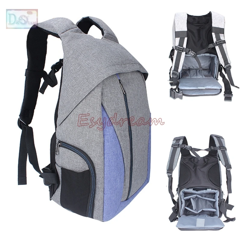 Professional Travel Backpack Large Shockproof Bag + Waterproof Rain Cover for Canon Nikon Sony DSLR Camera Laptop Notebook
Professional Travel Backpack Large Shockproof Bag + Waterproof Rain Cover for Canon Nikon Sony DSLR Camera Laptop Notebook
