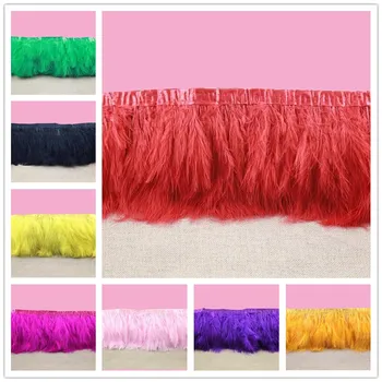 5 Yards 15-18cm Turkey Feather Trim Tape DIY Wedding Performance Feather Decoration
5 Yards 15-18cm Turkey Feather Trim Tape DIY Wedding Performance Feather Decoration