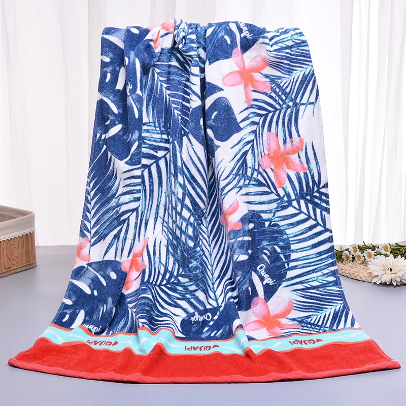 Tropical Wind Print Adult Bath Towel Large 70*150 Cotton Bath Towel Absorbent Towel Hotel Gift Towel 
Tropical Wind Print Adult Bath Towel Large 70*150 Cotton Bath Towel Absorbent Towel Hotel Gift Towel