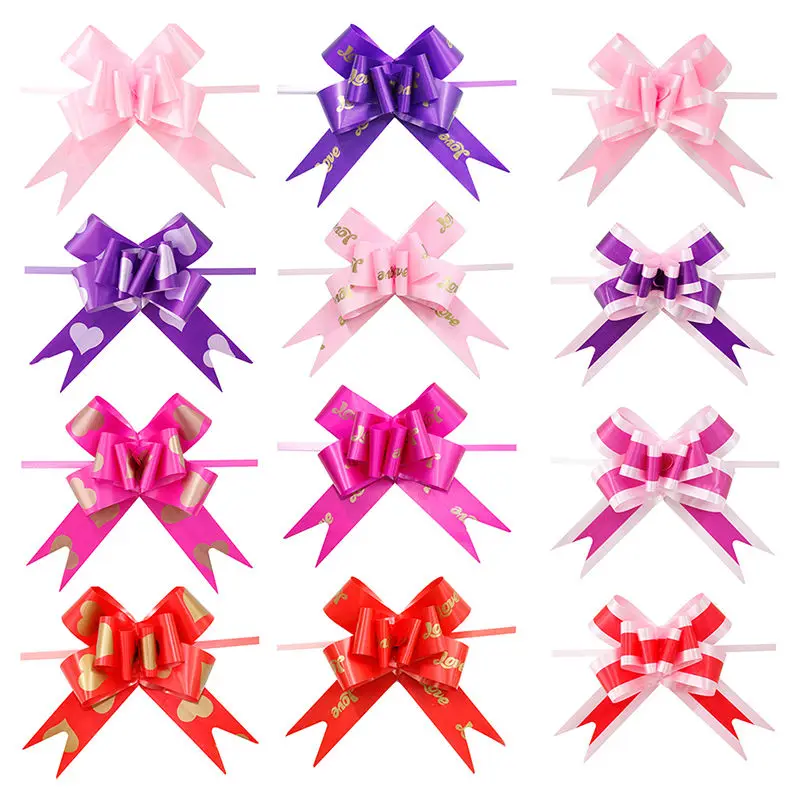 10pcs Packaging gift Packing Wrap Love Heart Print Pull Bows Ribbon Party Wedding Decoration
10pcs Packaging gift Packing Wrap Love Heart Print Pull Bows Ribbon Party Wedding Decoration