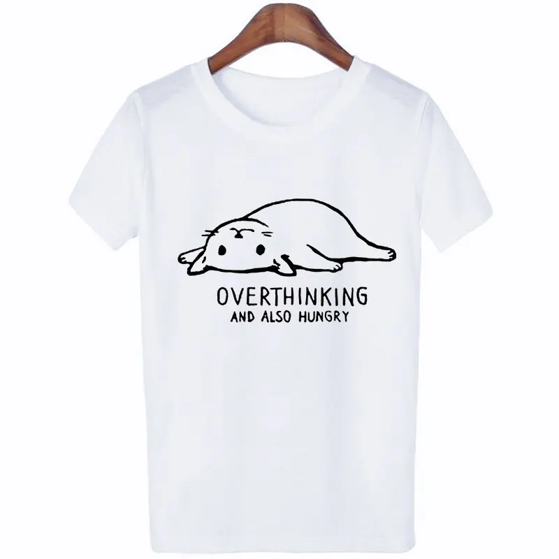 New Women Clothes Summer Fashion T Shirt Harajuku Cute Cat Not Today Funny Letter Animal Print Tshirt Gifts Dropshipping
New Women Clothes Summer Fashion T Shirt Harajuku Cute Cat Not Today Funny Letter Animal Print Tshirt Gifts Dropshipping