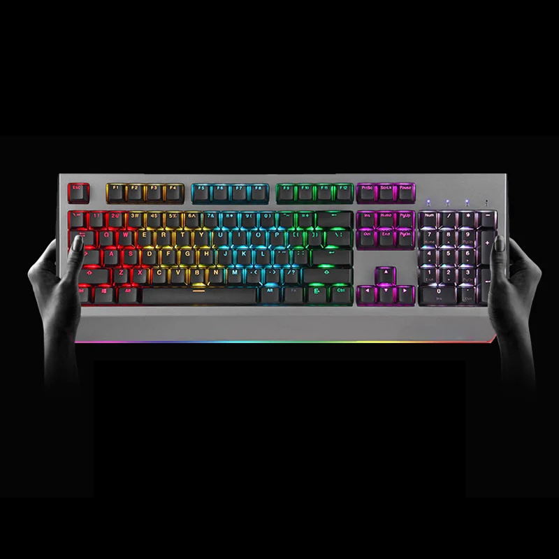 USB Wired Mechanical Keyboards with RGB Backlit 104Keys Gaming Keypad for PC Computer ING-SHIPPING
USB Wired Mechanical Keyboards with RGB Backlit 104Keys Gaming Keypad for PC Computer ING-SHIPPING