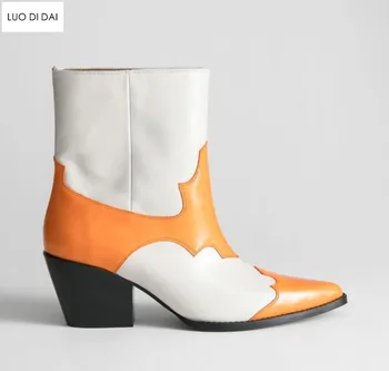 2019 fashion women multicolor boots block heel ladies ankle boots women embroidery booties party shoes western point toe booties
2019 fashion women multicolor boots block heel ladies ankle boots women embroidery booties party shoes western point toe booties