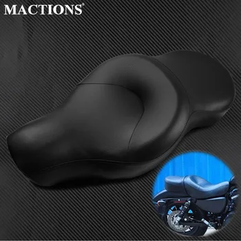 Motorcycle Chopper Driver & Passenger TWO-UP Retro Solo Cafe Racer Seat Black For Harley Sportster XL 883 1200 2004 2005-2016
Motorcycle Chopper Driver & Passenger TWO-UP Retro Solo Cafe Racer Seat Black For Harley Sportster XL 883 1200 2004 2005-2016
