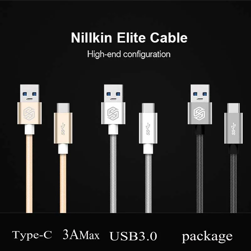 NEW Nillkin universal USB Type C font b Cable b font Nylon font b cable b