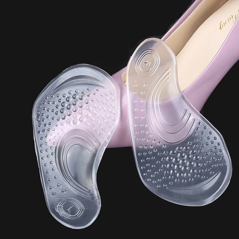 Tcare 1Pair Arch Support Gel Insole for Flat Feet, Transparent Adhesive Arch Pad for Women and Men Shoe Inserts
Tcare 1Pair Arch Support Gel Insole for Flat Feet, Transparent Adhesive Arch Pad for Women and Men Shoe Inserts