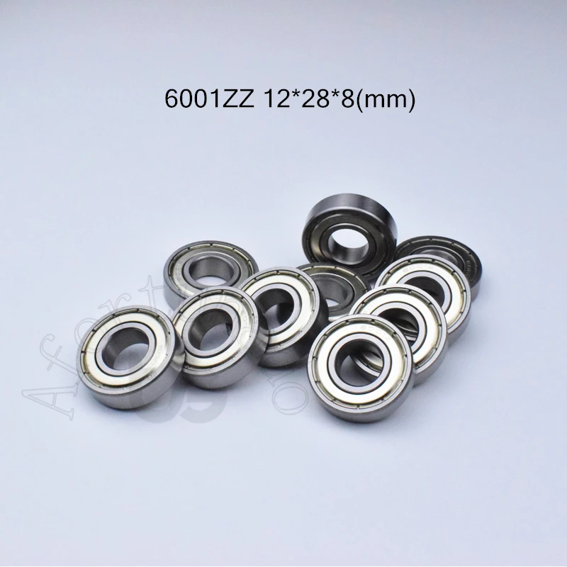 6001ZZ 12*28*8(mm) 1Piece bearing ABEC-5 metal sealing type bearings 6001 6001Z 6001ZZ chrome steel bearing
6001ZZ 12*28*8(mm) 1Piece bearing ABEC-5 metal sealing type bearings 6001 6001Z 6001ZZ chrome steel bearing