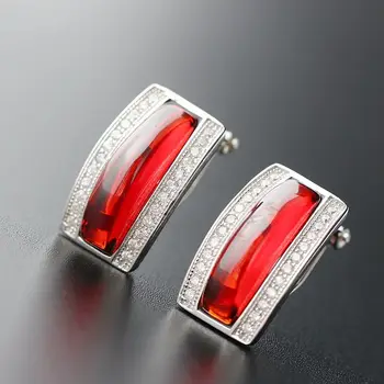 925 pure Tremella nail anti allergy with pomegranate red Tremella zirconium jewelry silver buckle
925 pure Tremella nail anti allergy with pomegranate red Tremella zirconium jewelry silver buckle
