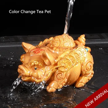 Creative Silicone Color Change Tea Pet Kung Fu Tea Tray Accessories Gifts Golden Piggy Tea Pet Crafts Decorative Free Shipping
Creative Silicone Color Change Tea Pet Kung Fu Tea Tray Accessories Gifts Golden Piggy Tea Pet Crafts Decorative Free Shipping