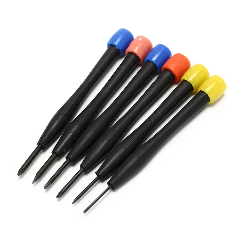 Clock Watch Tools Parts Mini 6 PCS Screwdriver Set for Watch Repair Tool Kit Band Link Pin Remover Screwdrivers
Clock Watch Tools Parts Mini 6 PCS Screwdriver Set for Watch Repair Tool Kit Band Link Pin Remover Screwdrivers