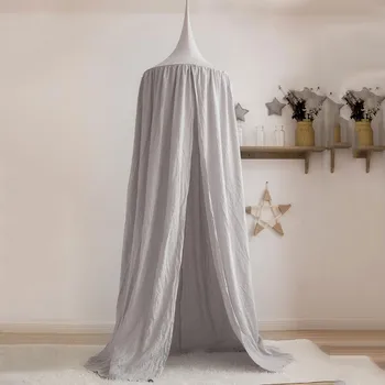 Cotton Baby Canopy Mosquito Net Anti Mosquito Bed Canopy Tent Curtain Round Hanging Kids Mosquito Net Bedroom Decoration
Cotton Baby Canopy Mosquito Net Anti Mosquito Bed Canopy Tent Curtain Round Hanging Kids Mosquito Net Bedroom Decoration