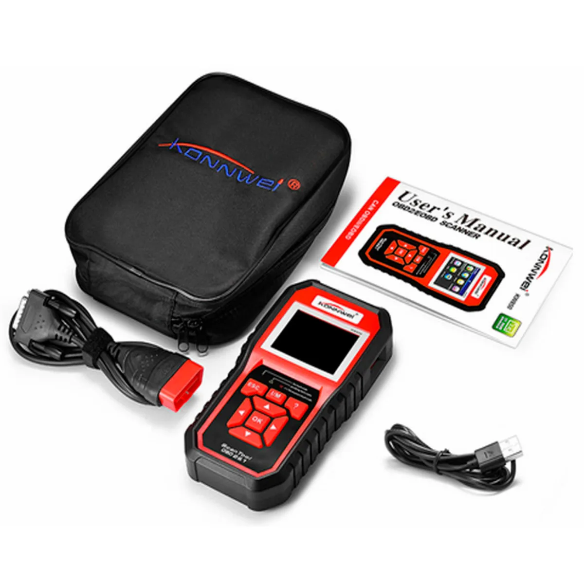 AL519 NT301 OBD2 Scanner OBD Car Automotive Scanner Multi Languages Lifetime Free Update Professional OBD 2 Diagnostic Tool
AL519 NT301 OBD2 Scanner OBD Car Automotive Scanner Multi Languages Lifetime Free Update Professional OBD 2 Diagnostic Tool