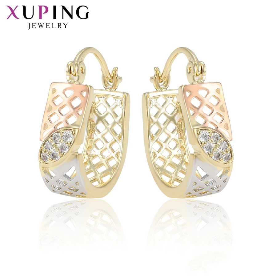 Xuping Elegant Colorful Geometric Style Hoops Earrings Jewelry Romantic or Women Engagement Present Gift S196.6-98159
Xuping Elegant Colorful Geometric Style Hoops Earrings Jewelry Romantic or Women Engagement Present Gift S196.6-98159